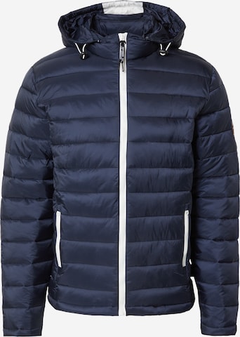 INDICODE JEANS Jacke 'Lascelles' in Blau: Vorderseite