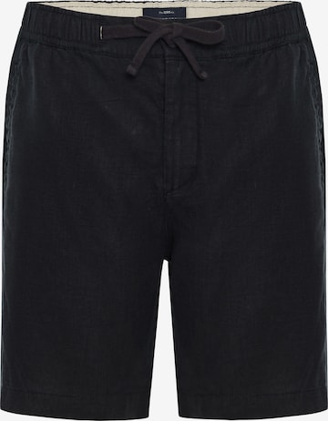juoda Funky Buddha Standartinis „Chino“ stiliaus kelnės: priekis