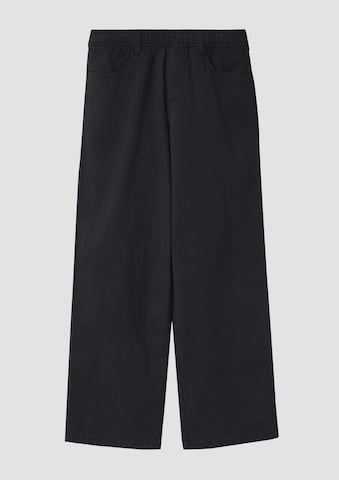 s.Oliver Wide leg Broek ' BAGGY ' in Zwart