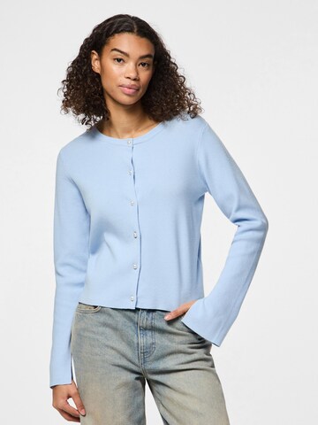 PIECES Cardigan 'PCMulinda' i blå: forside