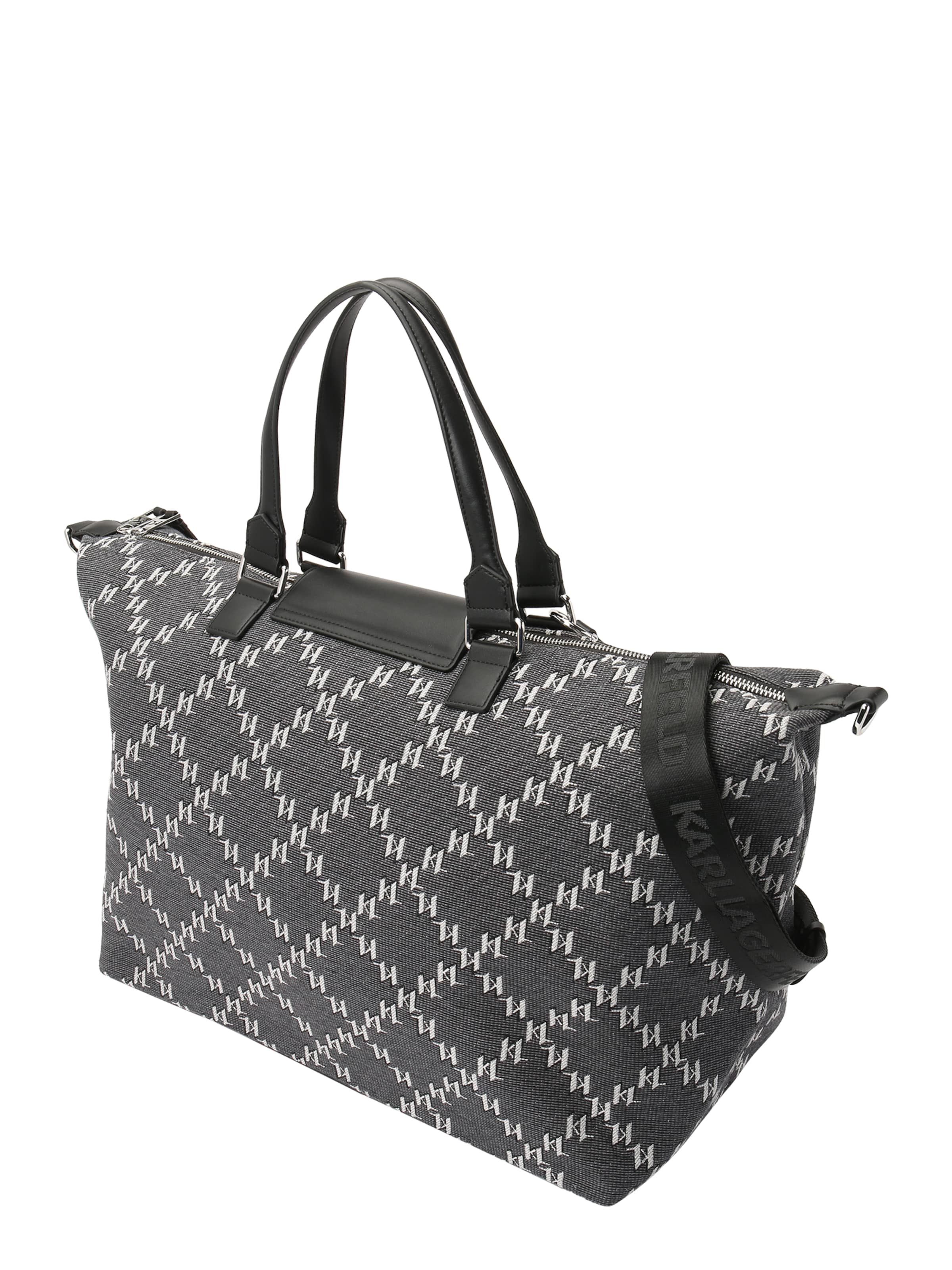 Sac week-end Karl Lagerfeld en gris