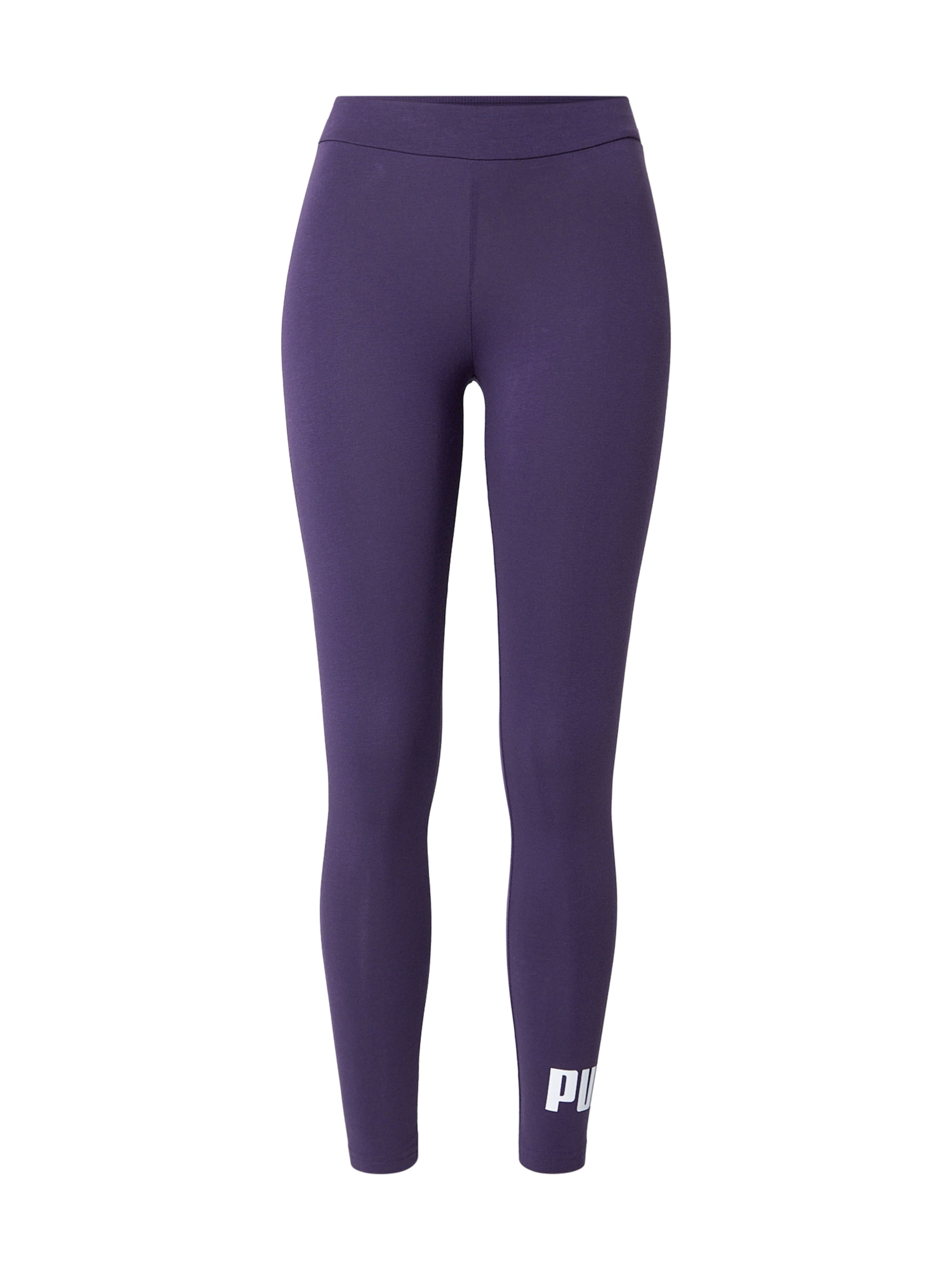 PUMA Skinny Sporthose 'ESS No. 1' in Lila: Vorderseite