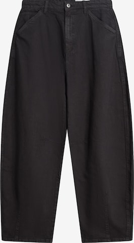 Baggy Jean Bershka en noir : devant