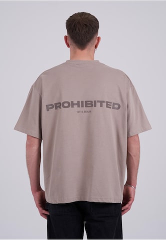 Prohibited T-Shirt in Grau