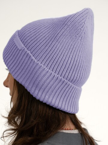 Expatrié Beanie 'Luna' in Purple