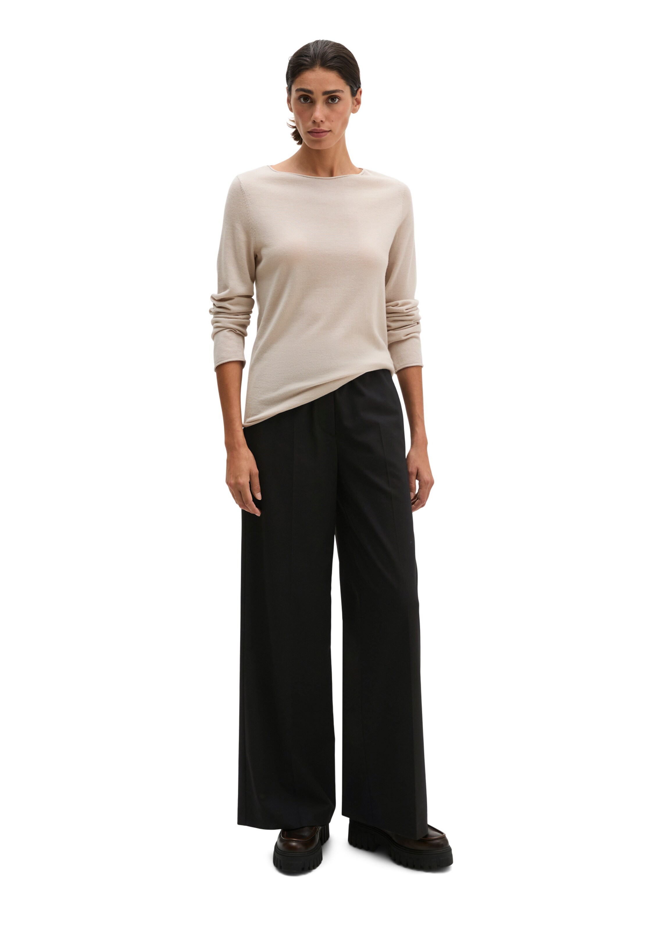 Pull-over Marc O'Polo en beige