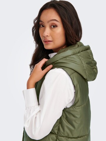 Gilet 'Asta' ONLY en vert