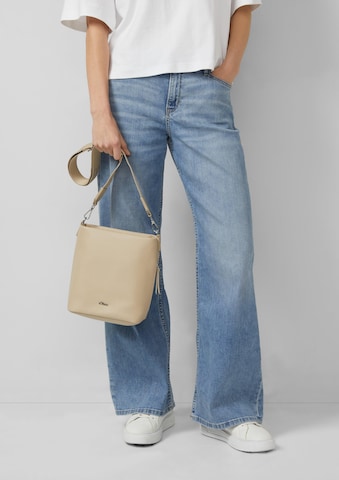 Sac bandoulière s.Oliver en beige : devant