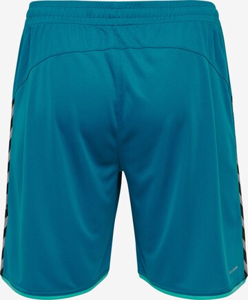 Hummel Regular Sportbroek in Blauw