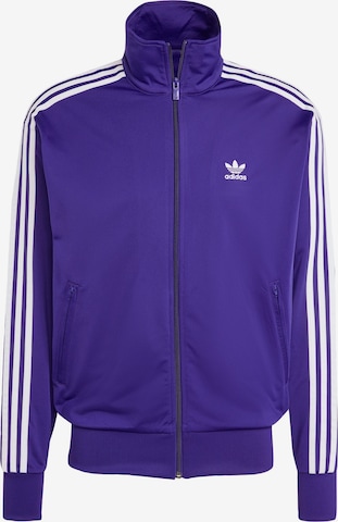 ADIDAS ORIGINALS Кофта на молнии 'Adicolor Classics Firebird' в Лиловый: спереди