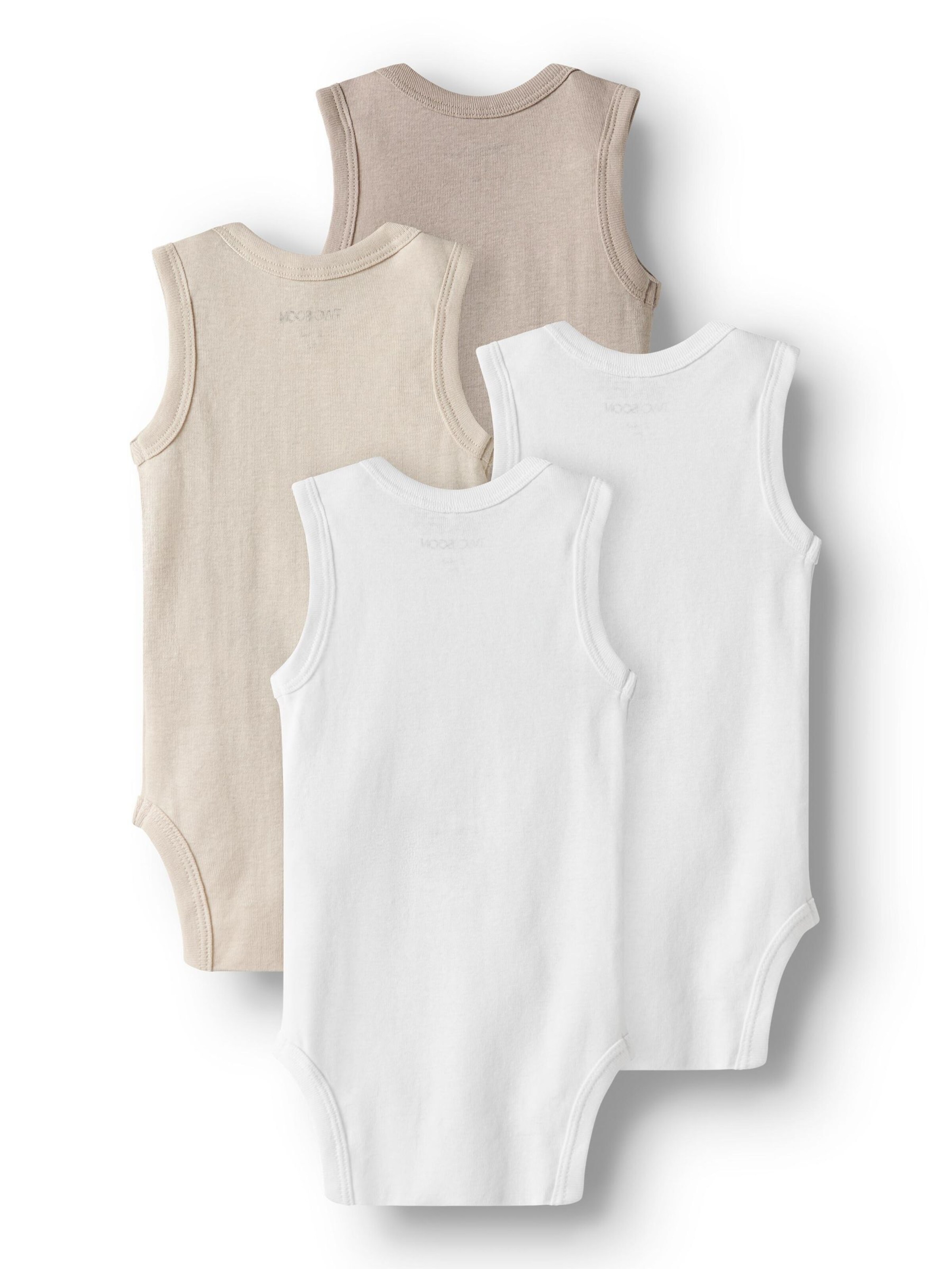 TWO SOON Romper/bodysuit in Beige