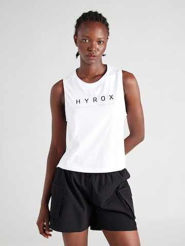 PUMA Top sportowy 'HYROX Triblend' w kolorze biały: przód