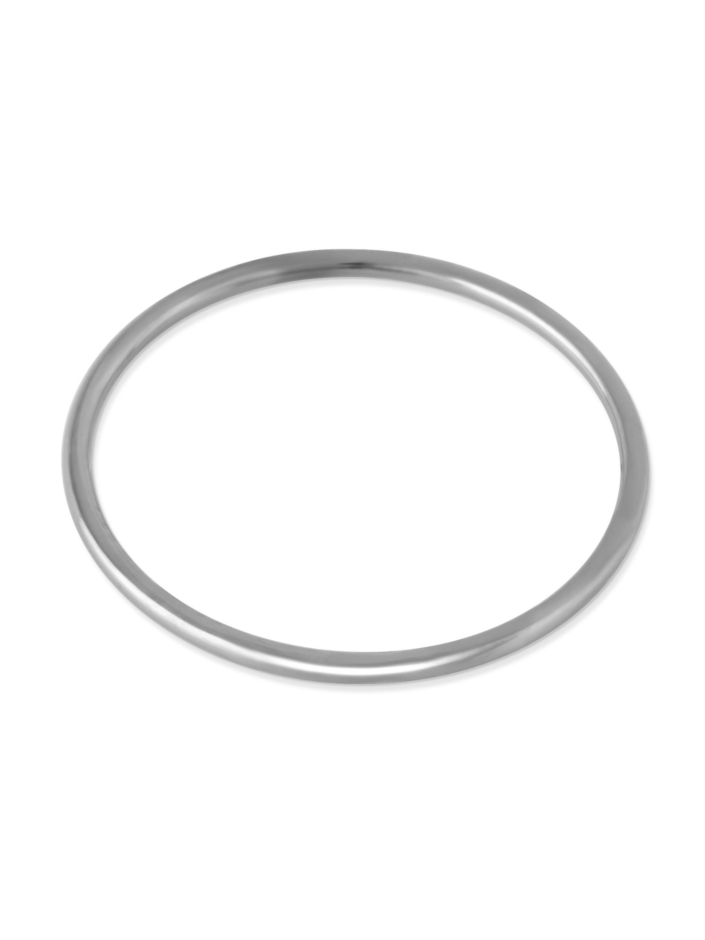 Akitsune Ring 'Purity' in Silver: front