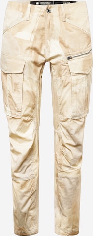 Regular Pantalon cargo G-Star RAW en beige : devant