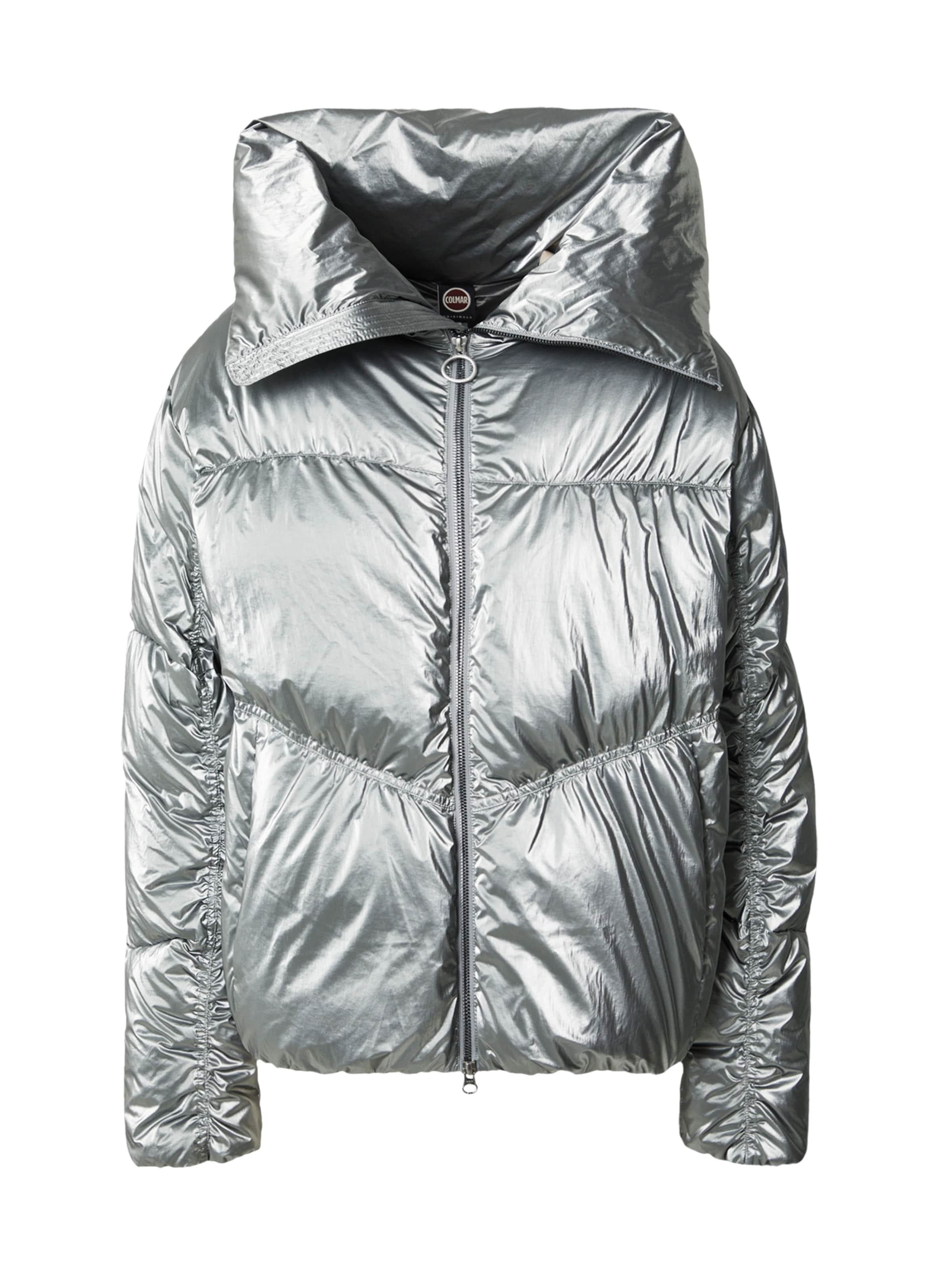 Herren Winterjacke Silberne Winterjacke Windbreaker Champion