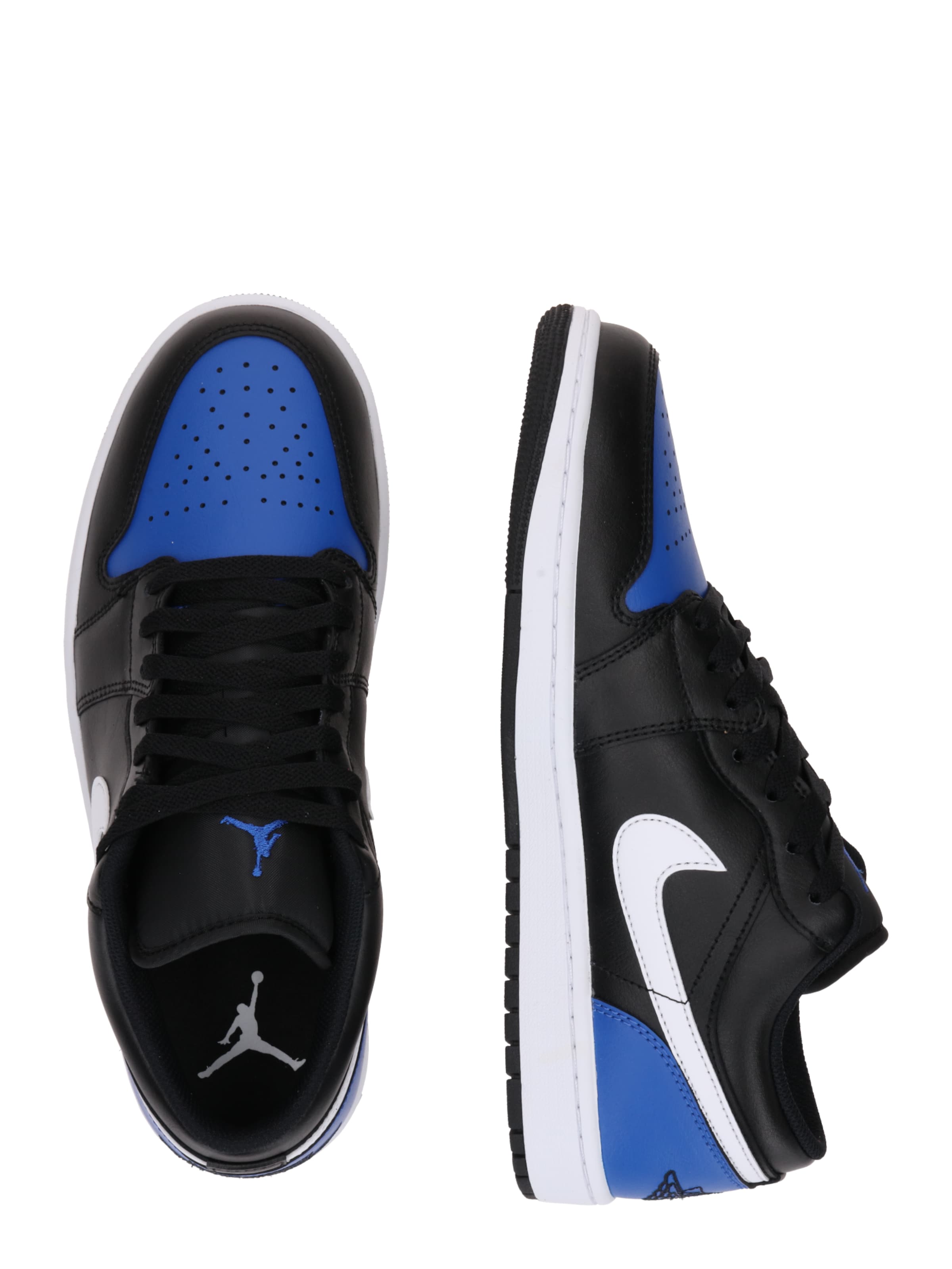 Jordan Nízke tenisky 'AIR JORDAN 1' - Čierna: bočná strana