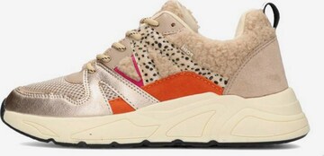 POSH by Poelman Trainers 'Carocel' in Gold: front