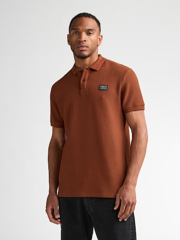 Petrol Industries Shirt in Oranje: voorkant