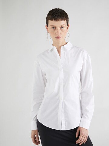 HUGO Blouse 'The Girlfriend' in Wit: voorkant