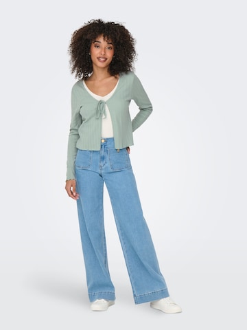 ONLY Strickjacke in Grün