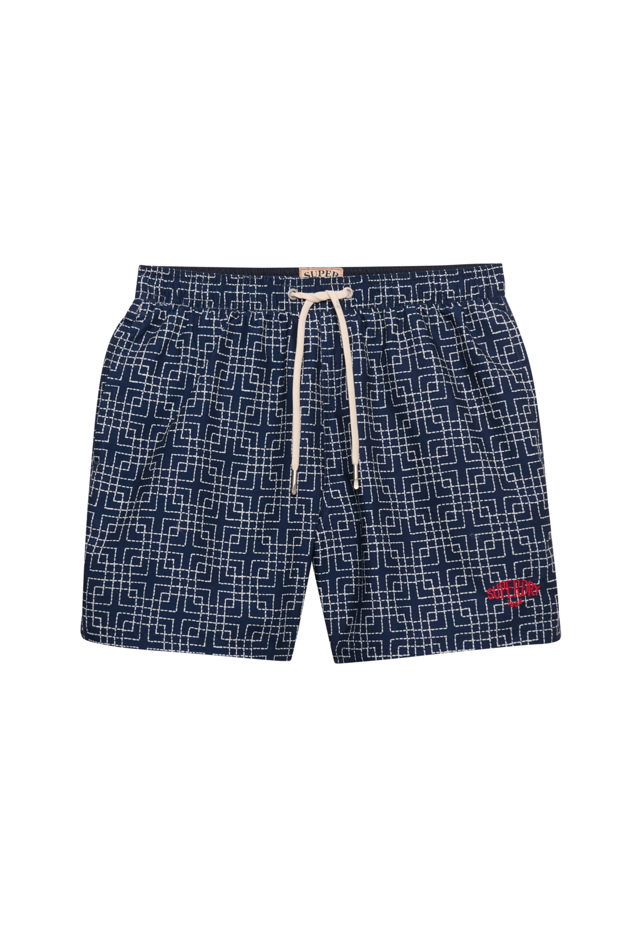 Shorts de bain Superdry & Co en bleu : devant
