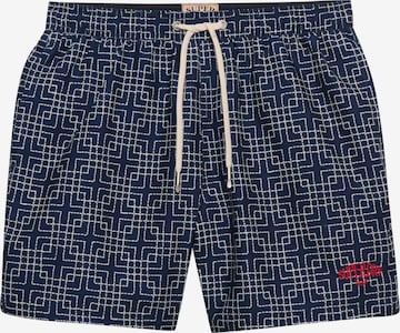 Shorts de bain Superdry & Co en bleu : devant