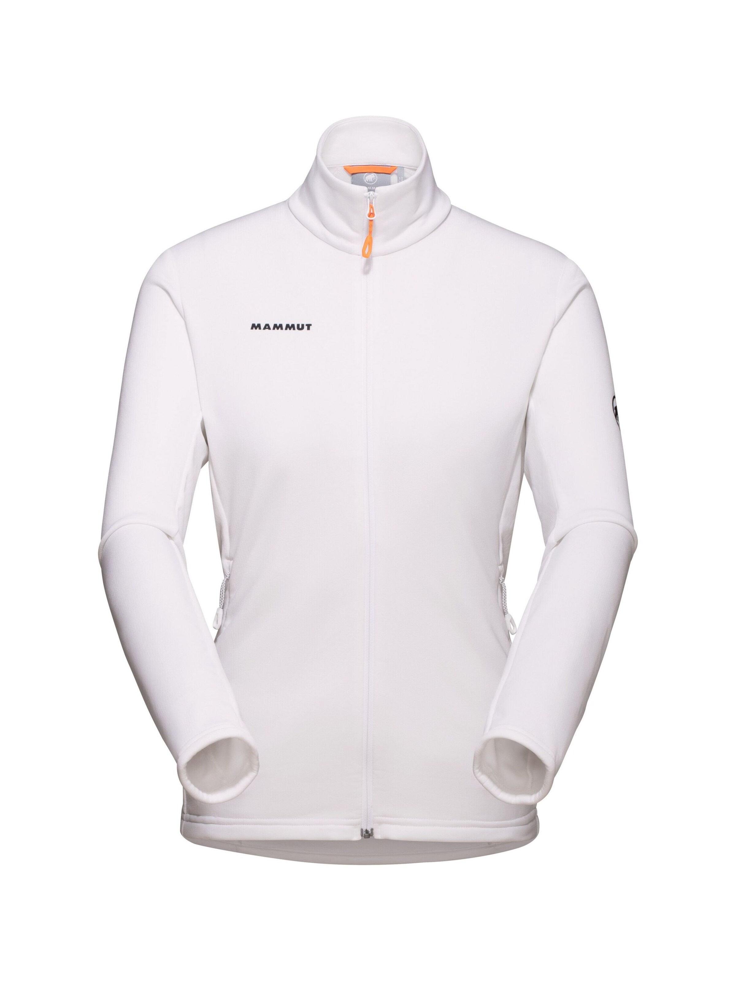MAMMUT Funktionsfleecejacke ‘Aconcagua Light’ in Weiß: Vorderseite