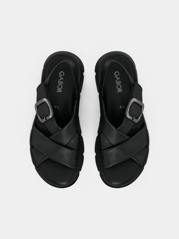 GABOR Sandaal in Zwart