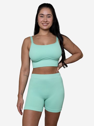 SugarShape Skinny Παντελόνι 'Freeda' σε πράσινο