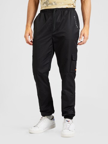 ELLESSE Tapered Sportnadrágok 'Apennine' - fekete: elől