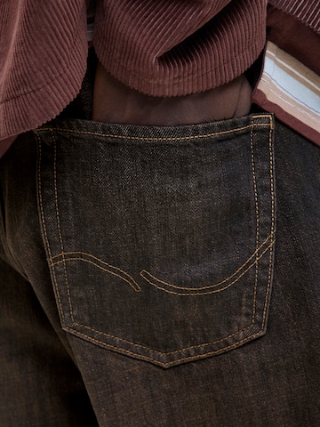 JACK & JONES Baggy Τζιν 'JJIALEX JJORIGINAL' σε μαύρο