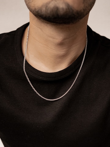 Hey Happiness - Cadena 'Wheat Armor' en plata