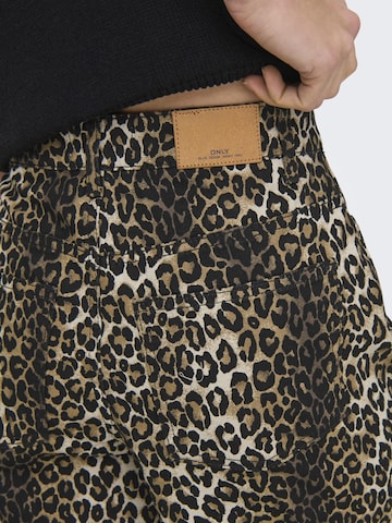 ONLY Wide leg Broek 'ONLMADISON' in Zwart