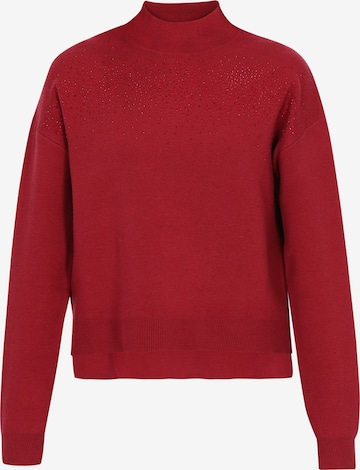 usha BLACK LABEL - Jersey en rojo: frente