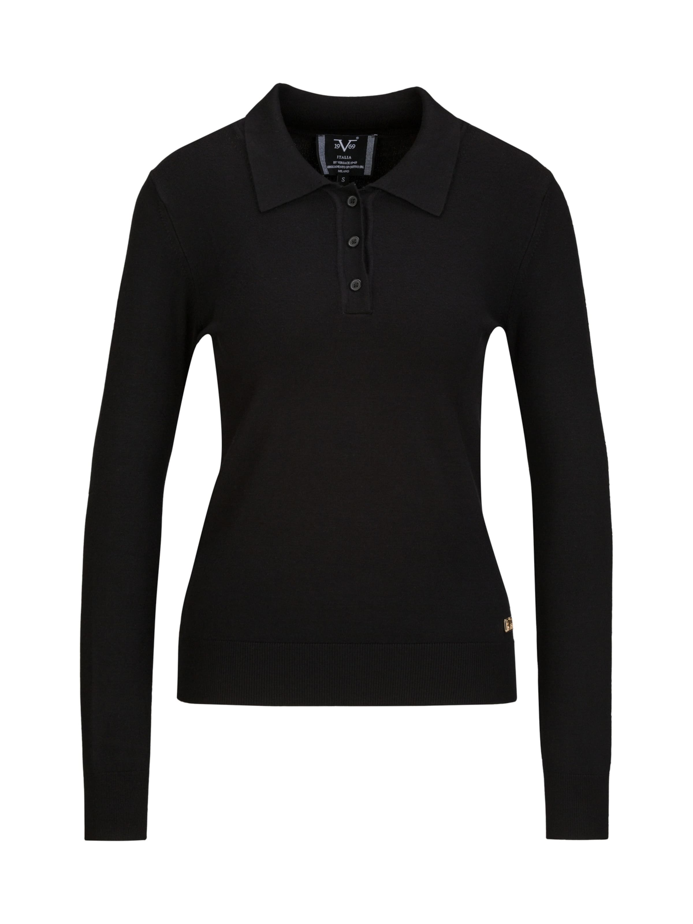 19V69 ITALIA Свитер 'Adribel' в Черный: спереди