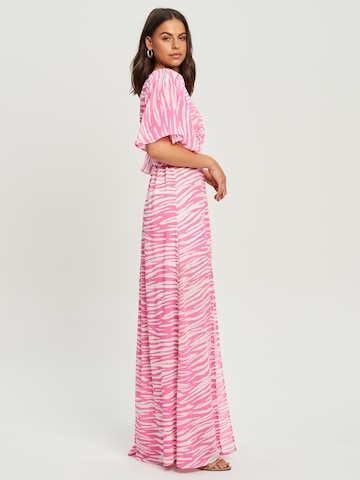 Tussah Dress 'CLAUDIA' in Pink