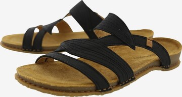 EL NATURALISTA Pantolette in Schwarz