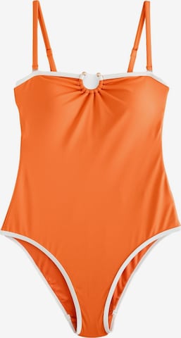 Mint Velvet Balconette Uimapuku värissä oranssi: etupuoli