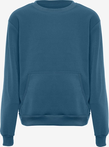 ALEKO Sweatshirt in Blauw: voorkant