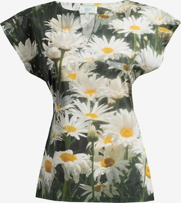 fabrari Shirt 'Flower Power' in Mischfarben: Vorderseite