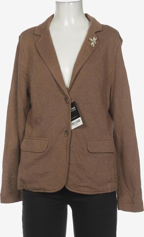 VIA APPIA DUE Blazer in XL in Brown: front