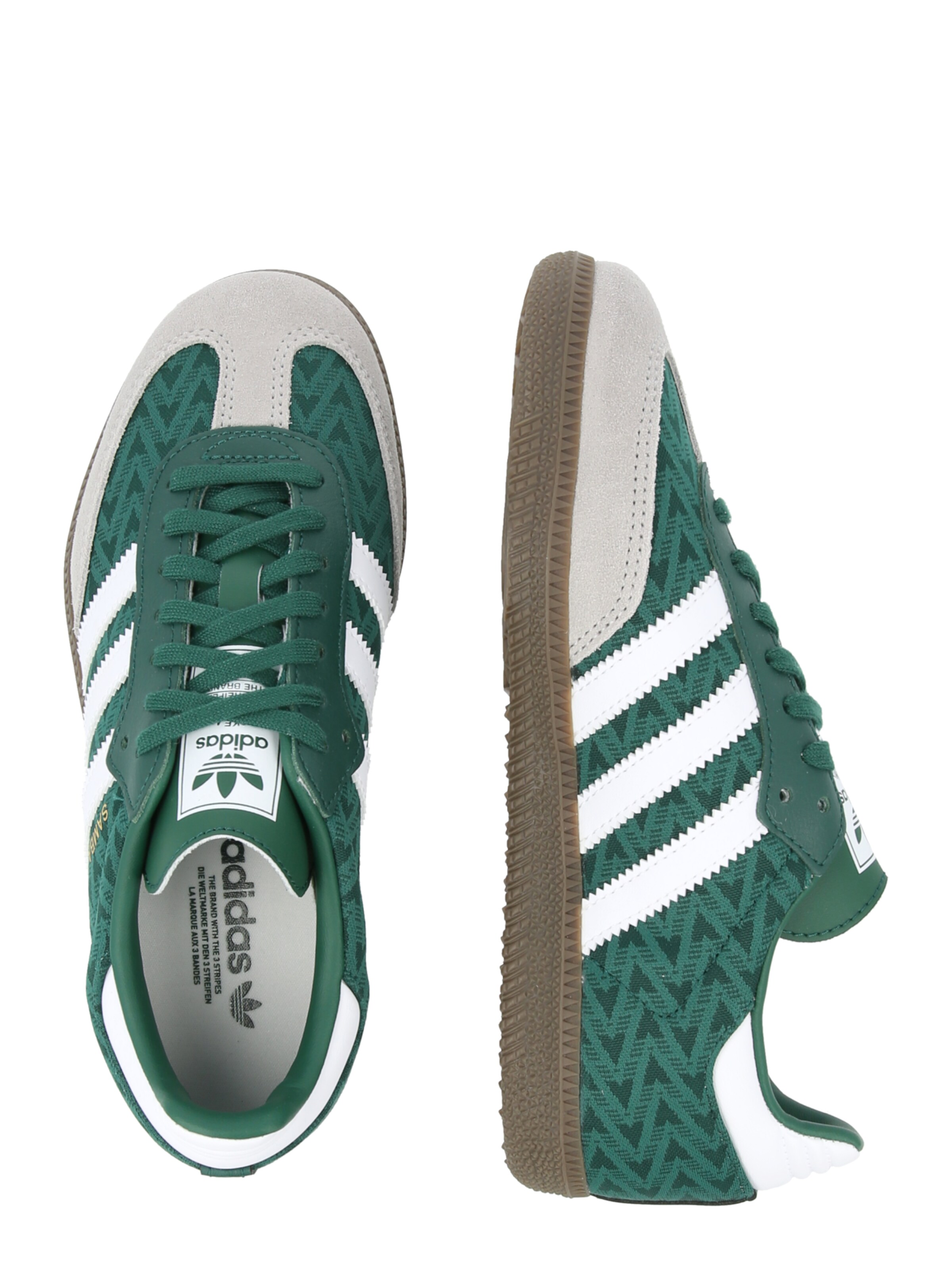 ADIDAS ORIGINALSTenisice 'SAMBA' - zelena boja