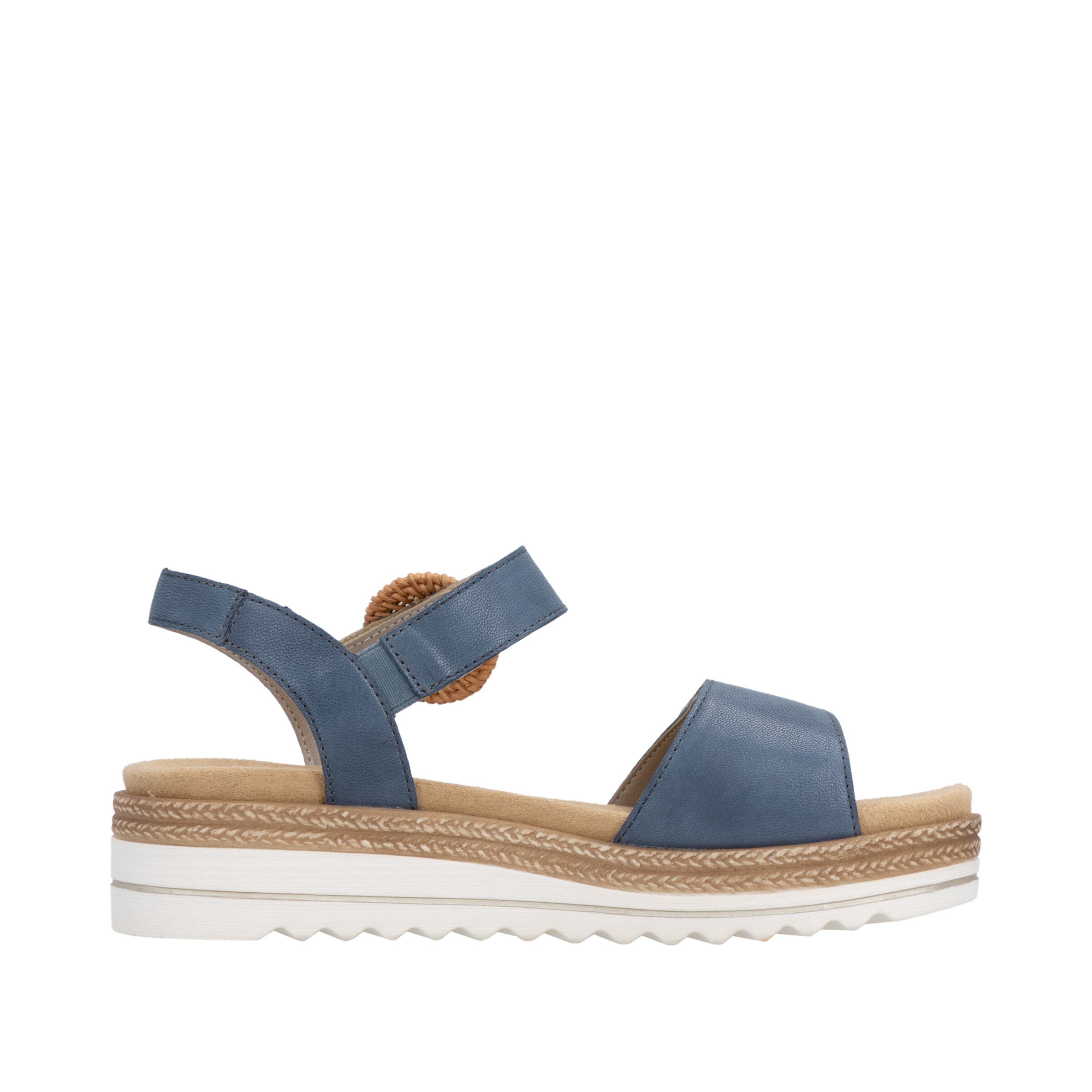 Sandales à lanières REMONTE en bleu