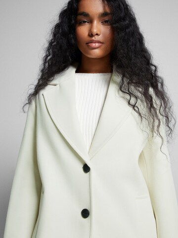 Bershka Between-seasons coat in Beige