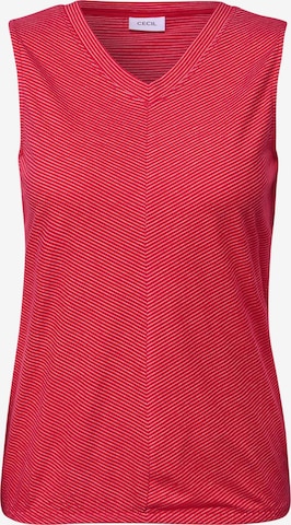 CECIL Top in Red: front