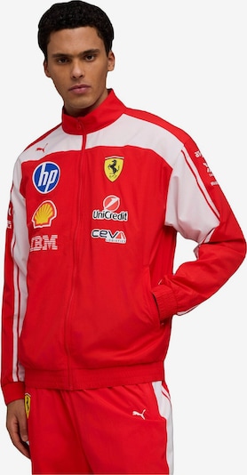 PUMA Veste de sport 'Puma Sf Replica Drivers Authentic Track' en M en rouge, Vue avec produit