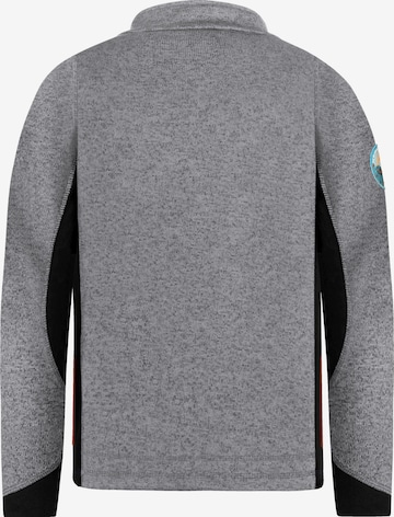 normani Athletic Fleece Jacket 'Tathlina' in Grey