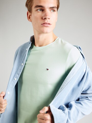 TOMMY HILFIGER - Ajuste estrecho Camiseta en verde