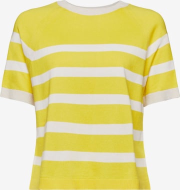 Pull-over ESPRIT en jaune : devant