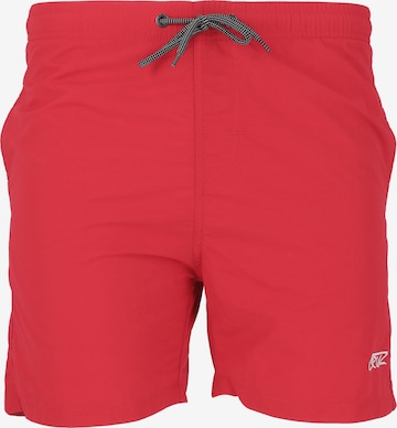 Cruz Zwemshorts in Rood: voorkant